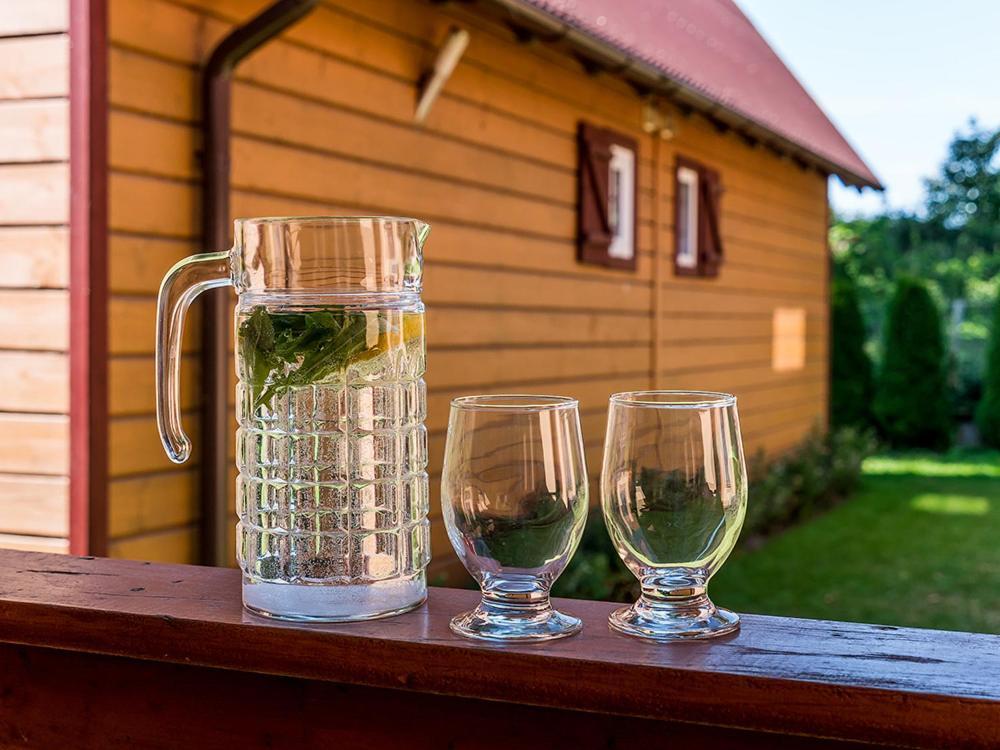 U Sylwi Domki Drewniane Trzesacz Exterior photo